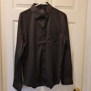 NWOT Mens Sz. Med. Black Dress Shirt